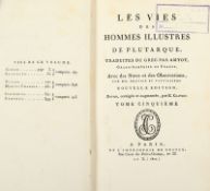 Les vies des Hommes Illustres de Plutarque, 1801