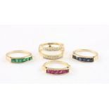 WECHSELRING, 585/ooo Gelbgold, RG 52,5, insges. 14g