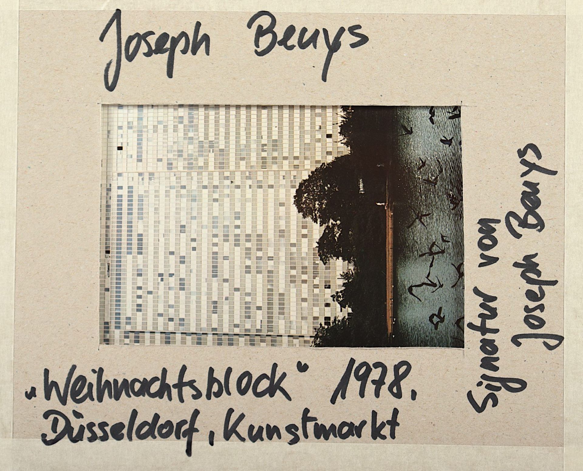 Beuys, Joseph, "Weihnachtsblock 1978", R. - Bild 3 aus 3