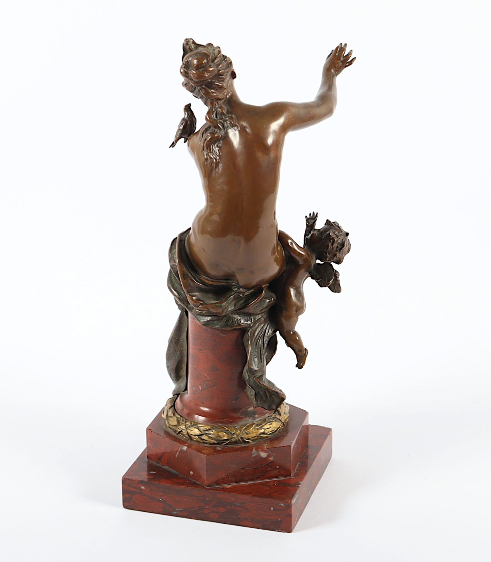 Moreau, A., Allegorie, Bronze - Image 4 of 5