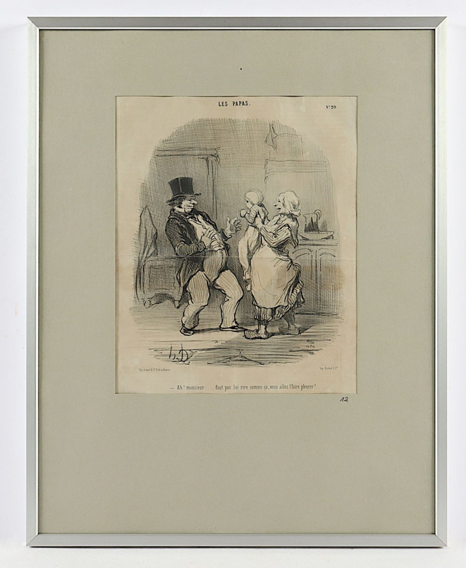 Daumier, Honoré, Litho., R. - Bild 2 aus 2