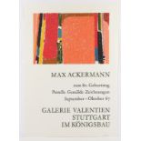 Ackermann, Max, Plakat, ungerahmt