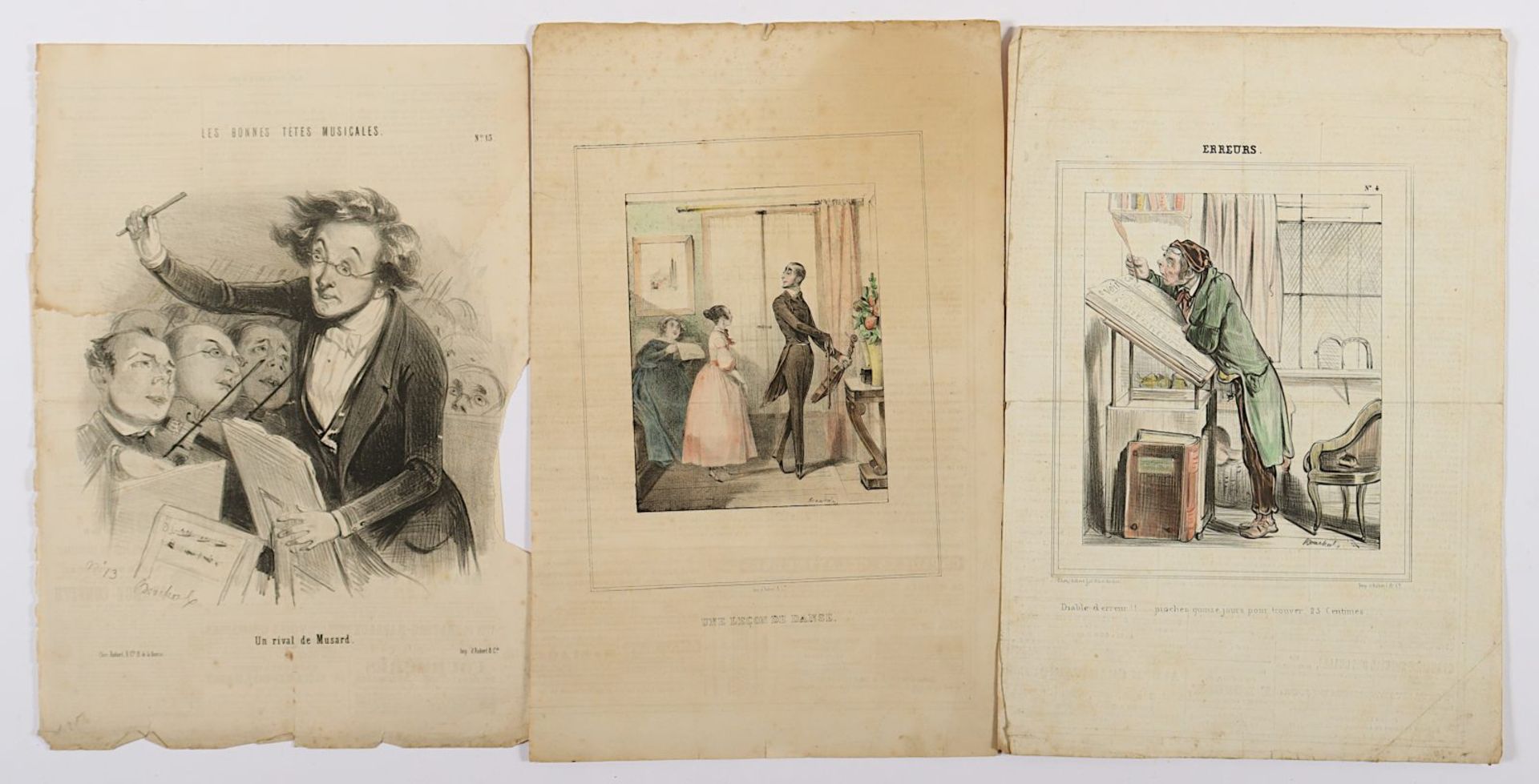 Konvolut Karikaturen, Gustave Doré und andere, - Bild 3 aus 8