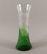 Vase, Glas, Moser, um 1910