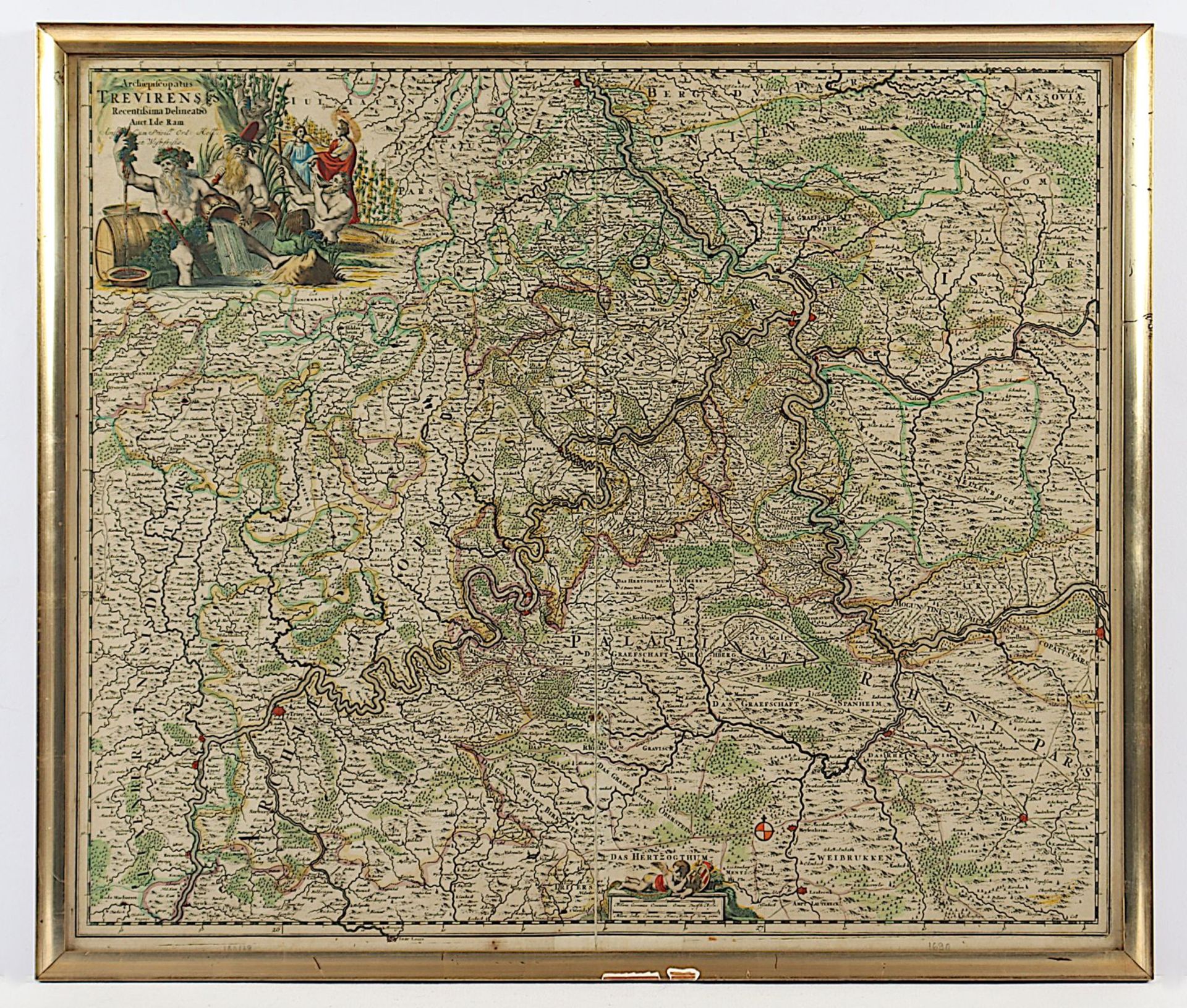Karte Trier, R.