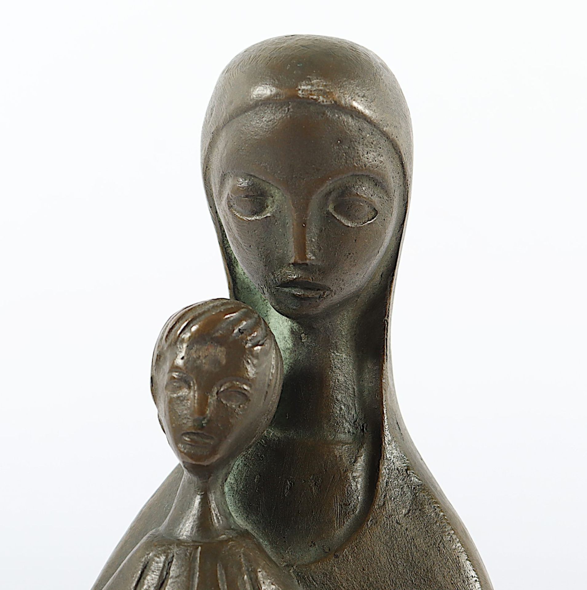 Fischbach, Christoph, "Madonna mit Kind", Bronze - Bild 2 aus 5