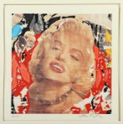 Rotella, Mimmo, "Marilyn", R.