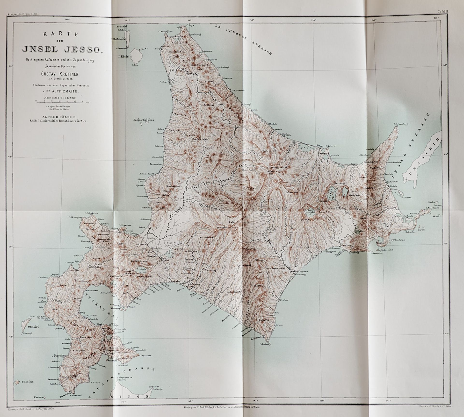 Asien Kreitner, G. v., Im fernen Osten. Reisen des Grafen Bela Széchenyí in Indien, Japan, China, - Bild 3 aus 3