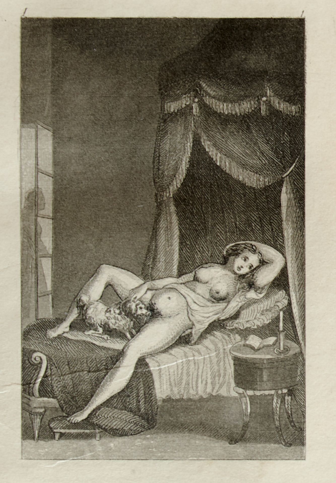 (Nerciat, A. R.), Le diable au corps. Oeuvre posthume du trŐs-recommandable docteur Cazzone, - Image 4 of 5