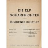 Bayern München Die Elf Scharfrichter. Münchener Künstler. (München o. J. [ca. 1901]). Mit 1 Abb.