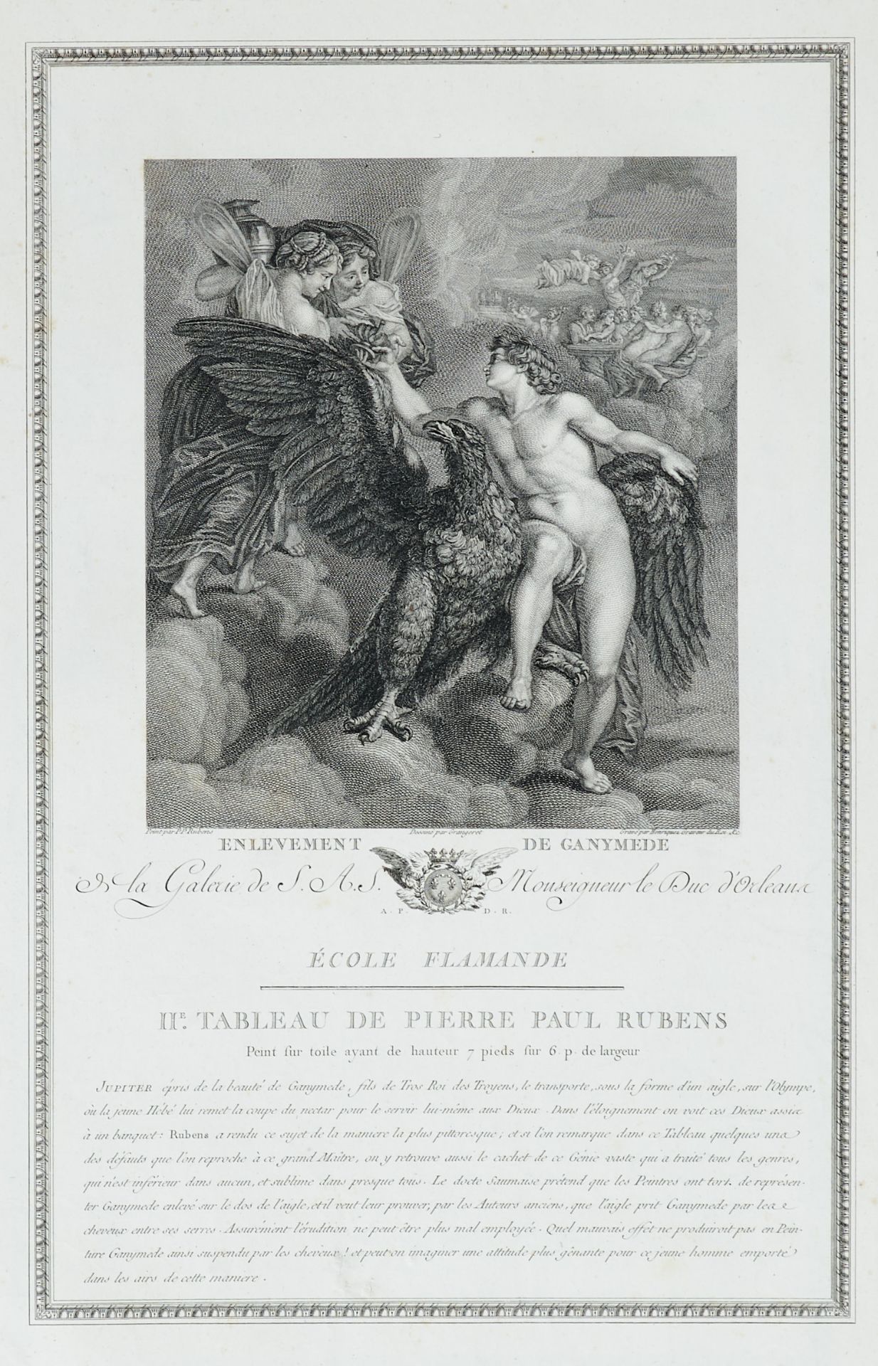 Konvolut - Ca. 65 Kupferstiche aus "Galerie du Palais Royal gravée d'aprŐs les tableaux des - Bild 4 aus 12
