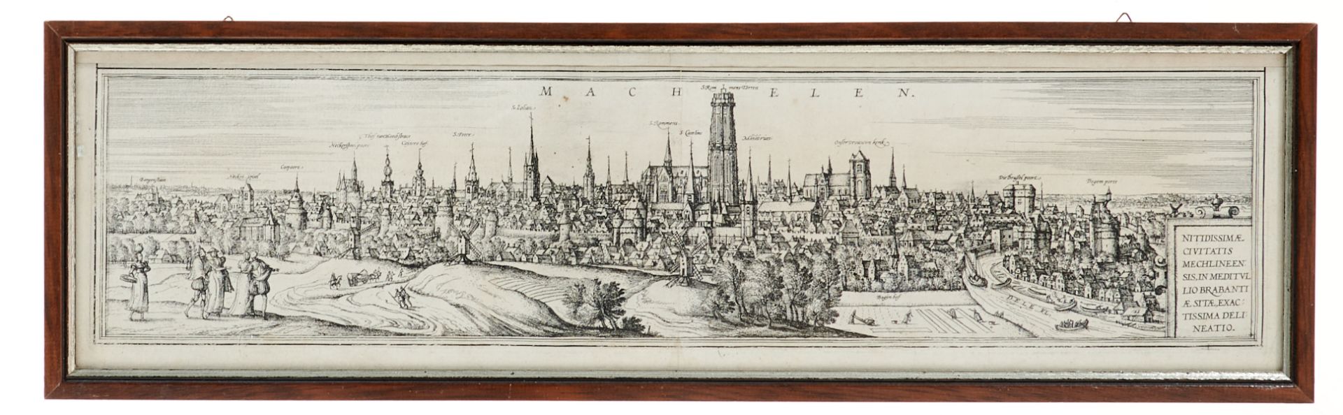 Benelux Brüssel - "Das Prächtige Rathauss zu Brüssel. - Vue du Maison de la Ville ů Bruxelles". - Image 2 of 2