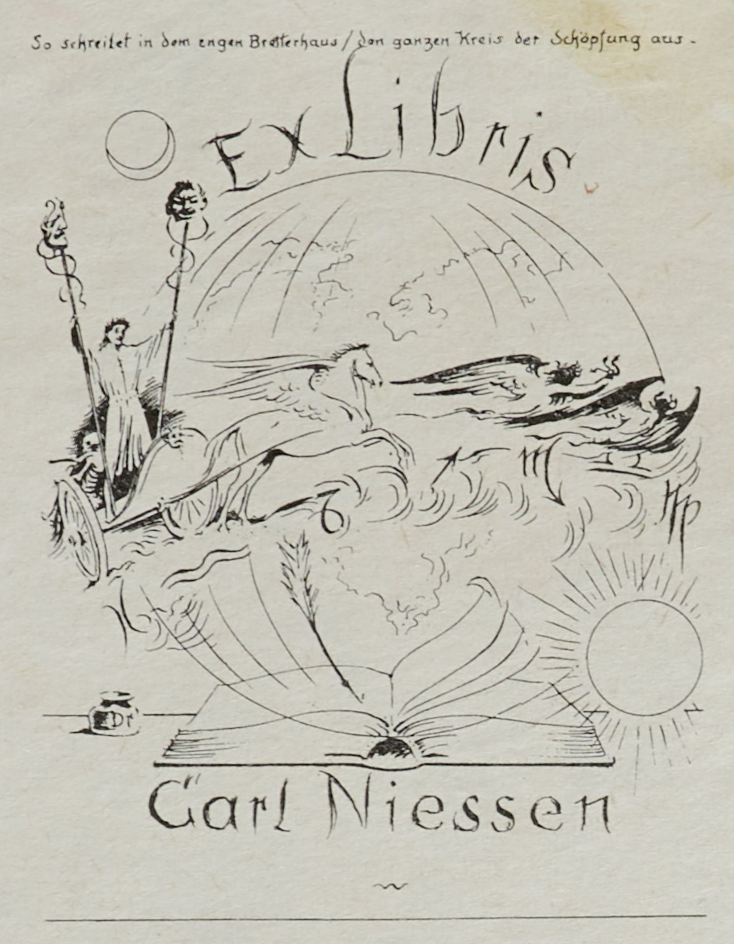 Exlibris Sammlung - Über 170 Bucheignerzeichen aus Deutschland, Österreich und Böhmen, 1895-1920. - Bild 7 aus 7