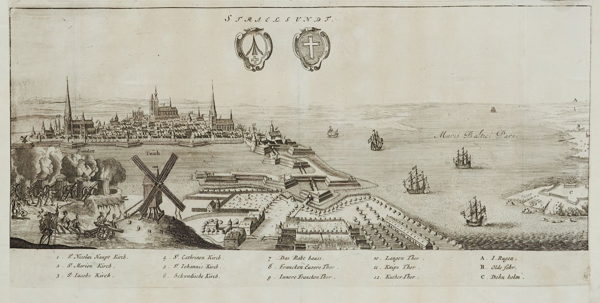 Konvolut - Ca. 70 Blätter, großtls. Kupferstiche des 17. und 18. Jhdts., von verschied. Stechern und - Bild 7 aus 12