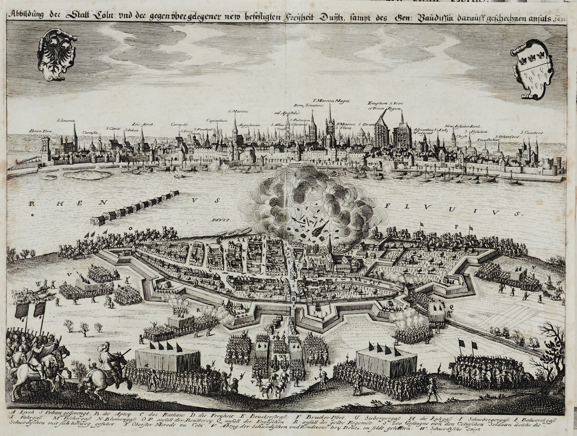 Konvolut - Ca. 70 Blätter, großtls. Kupferstiche des 17. und 18. Jhdts., von verschied. Stechern und - Bild 8 aus 12