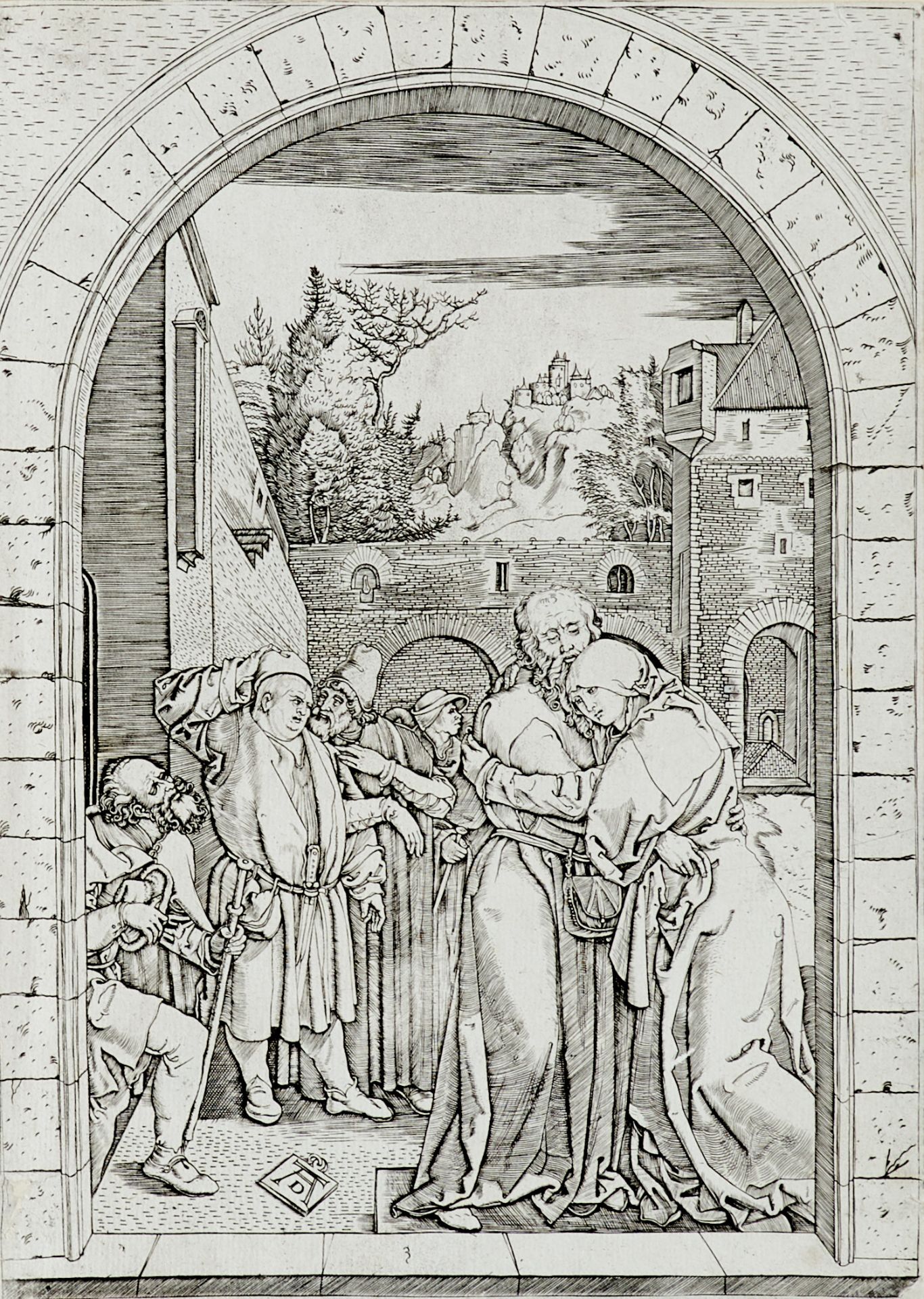 Aus dem Besitz der Graphischen Sammlung München Raimondi, Marcantonio (um 1475-1534 Bologna), Das - Bild 4 aus 4