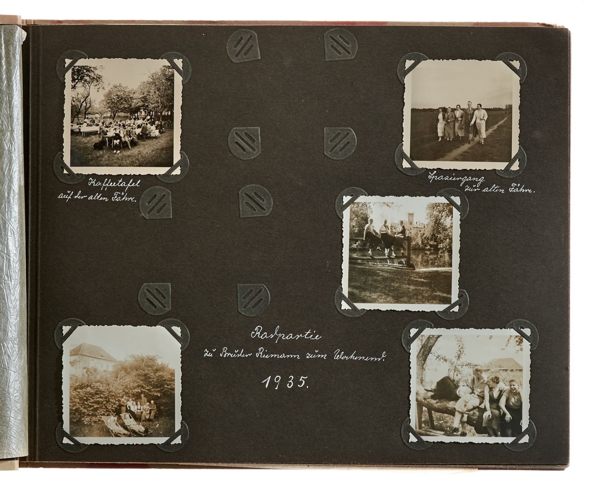 Deutschland Österreich - 4 Einsteckalben mit zusammen ca. 430 Photographien. 1931-39. Vintages. - Bild 4 aus 13