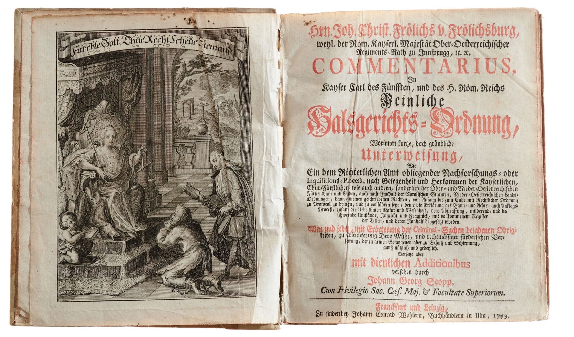 Recht Konvolut - 9 Werke in 9 Bdn. Ca. 1678-1808. Verschied. Formate. Verschied. Einbände, meist - Bild 5 aus 5