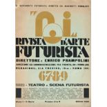 Futurismus NOI. Rivista d'arte futurista. Anno 1 - II Serie. Rom 1924. Fol. Mit mont. Tafel. 47 S.