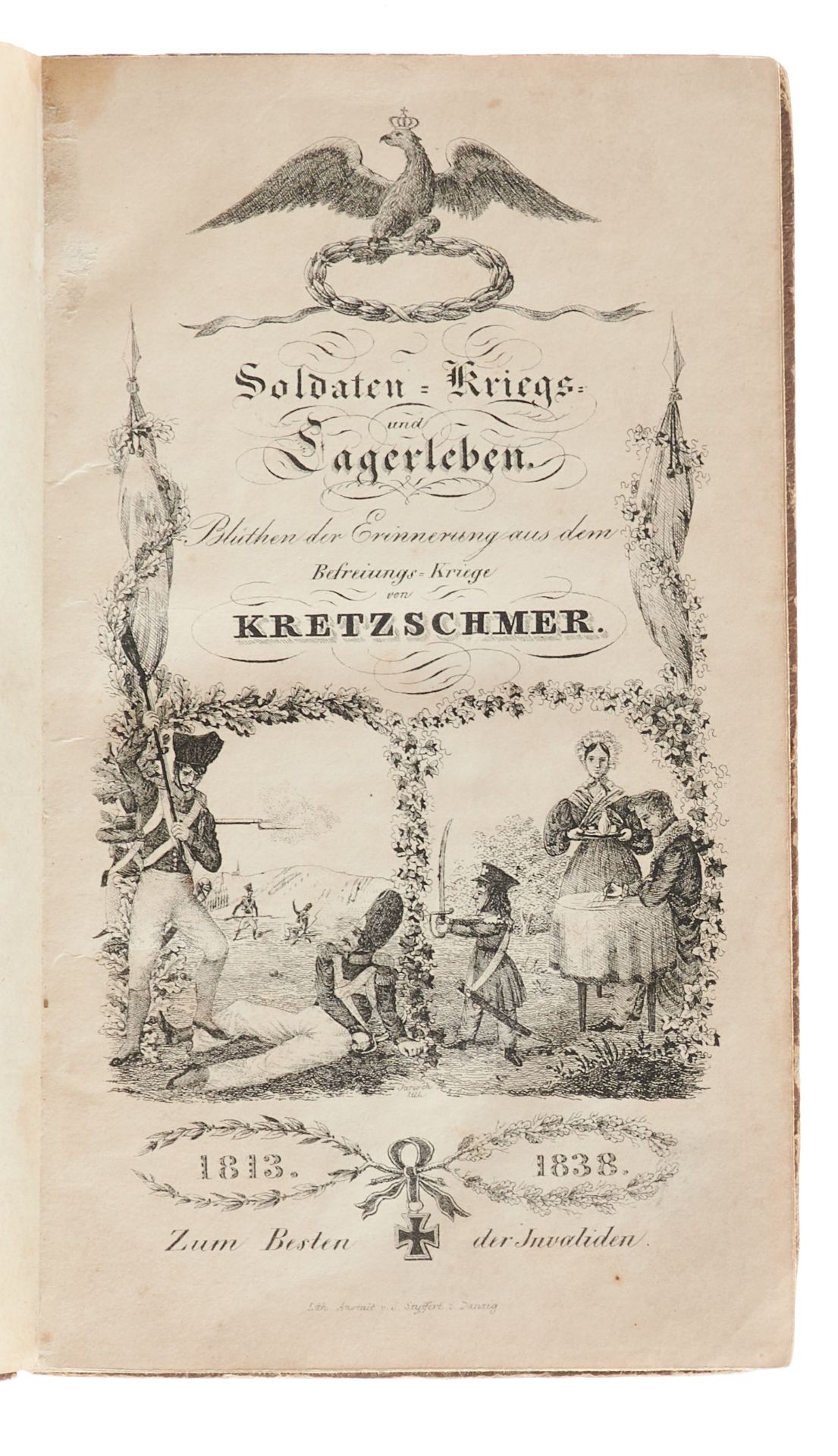 Friedrich der Große Fäsch, G. R., (Hrsg.), Des größesten Meisters in der Kriegs-Kunst Anweisung, den - Image 3 of 3