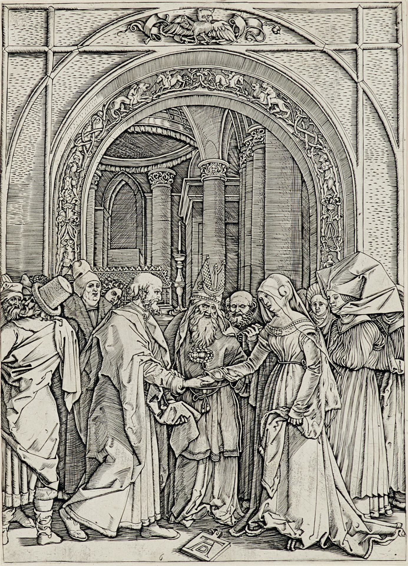 Aus dem Besitz der Graphischen Sammlung München Raimondi, Marcantonio (um 1475-1534 Bologna), Das - Bild 3 aus 4