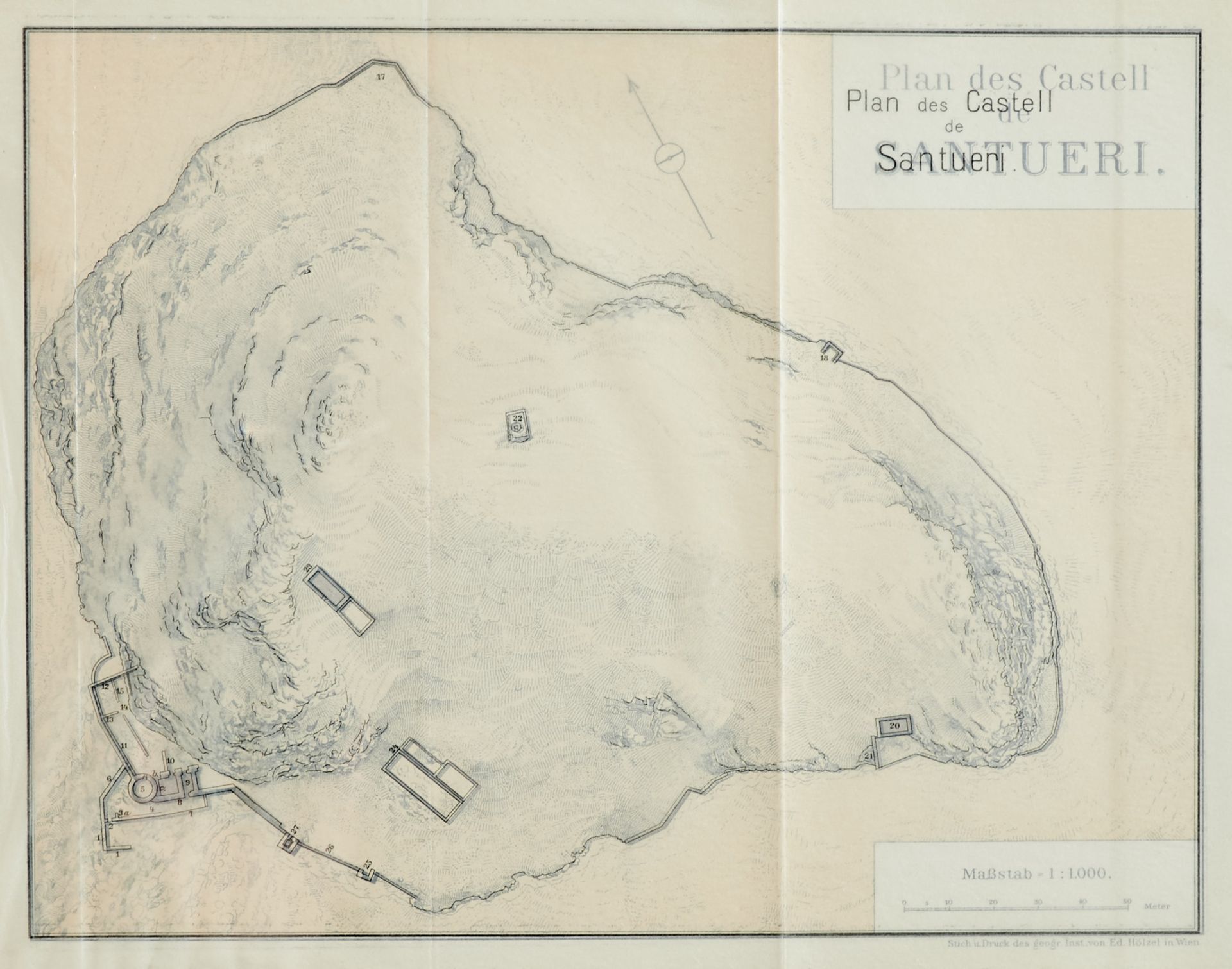 Spanien und Portugal Balearen (Ludwig Salvator, Erzherzog von Österreich), Die Felsenfesten - Bild 3 aus 4