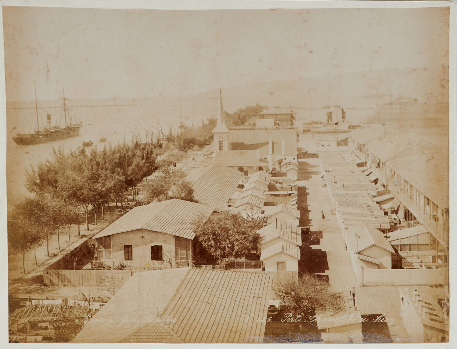 Ägypten - 13 Photographien (Albuminabzüge) von verschied. Photographen, um 1890. Ca. 17 x 23 bis - Bild 3 aus 5