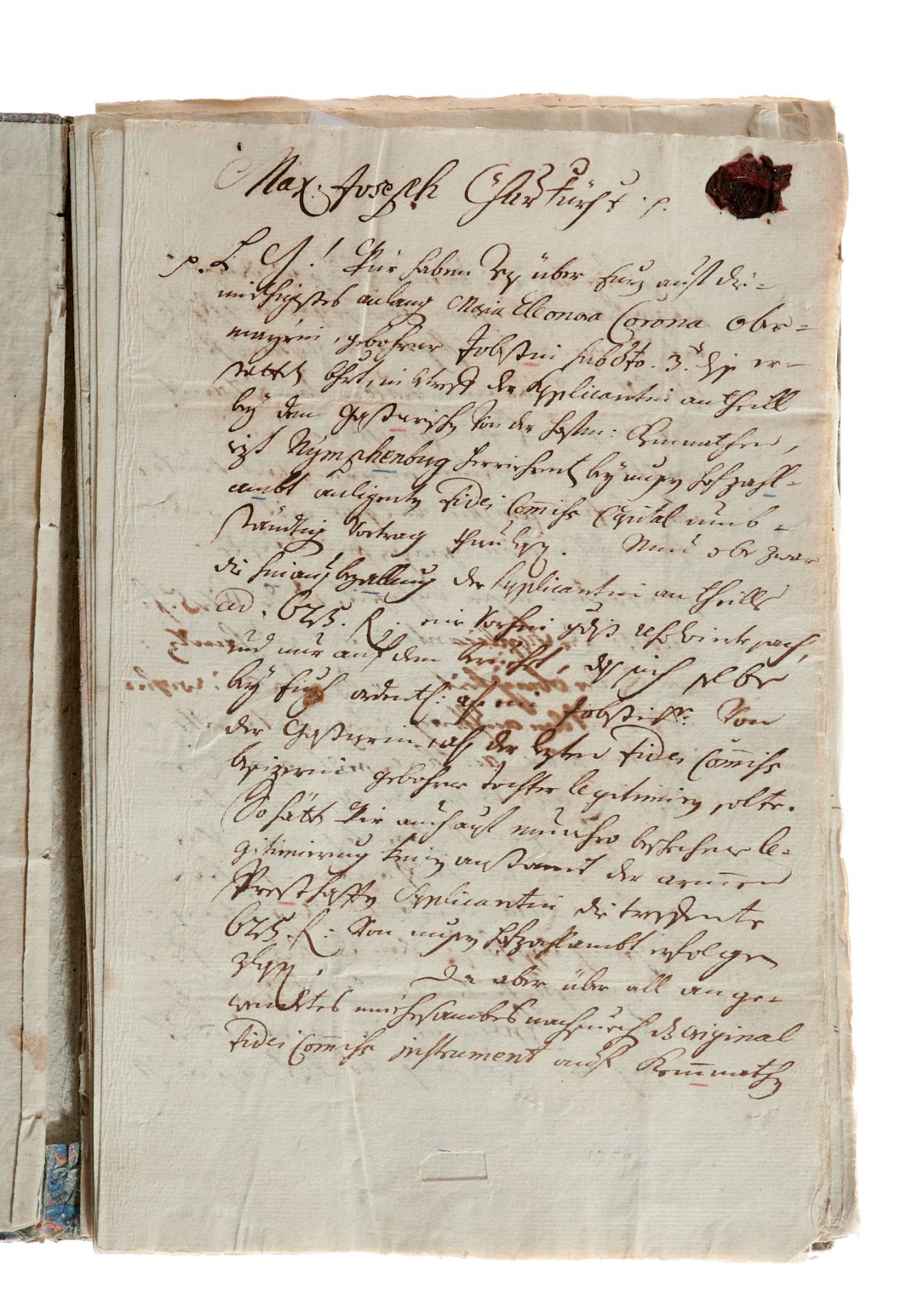 Neukirchen 8 Briefe (mit zus. ca. 20 Seiten) zu einem Rechtsstreit über das Erbe des Johann - Bild 3 aus 4