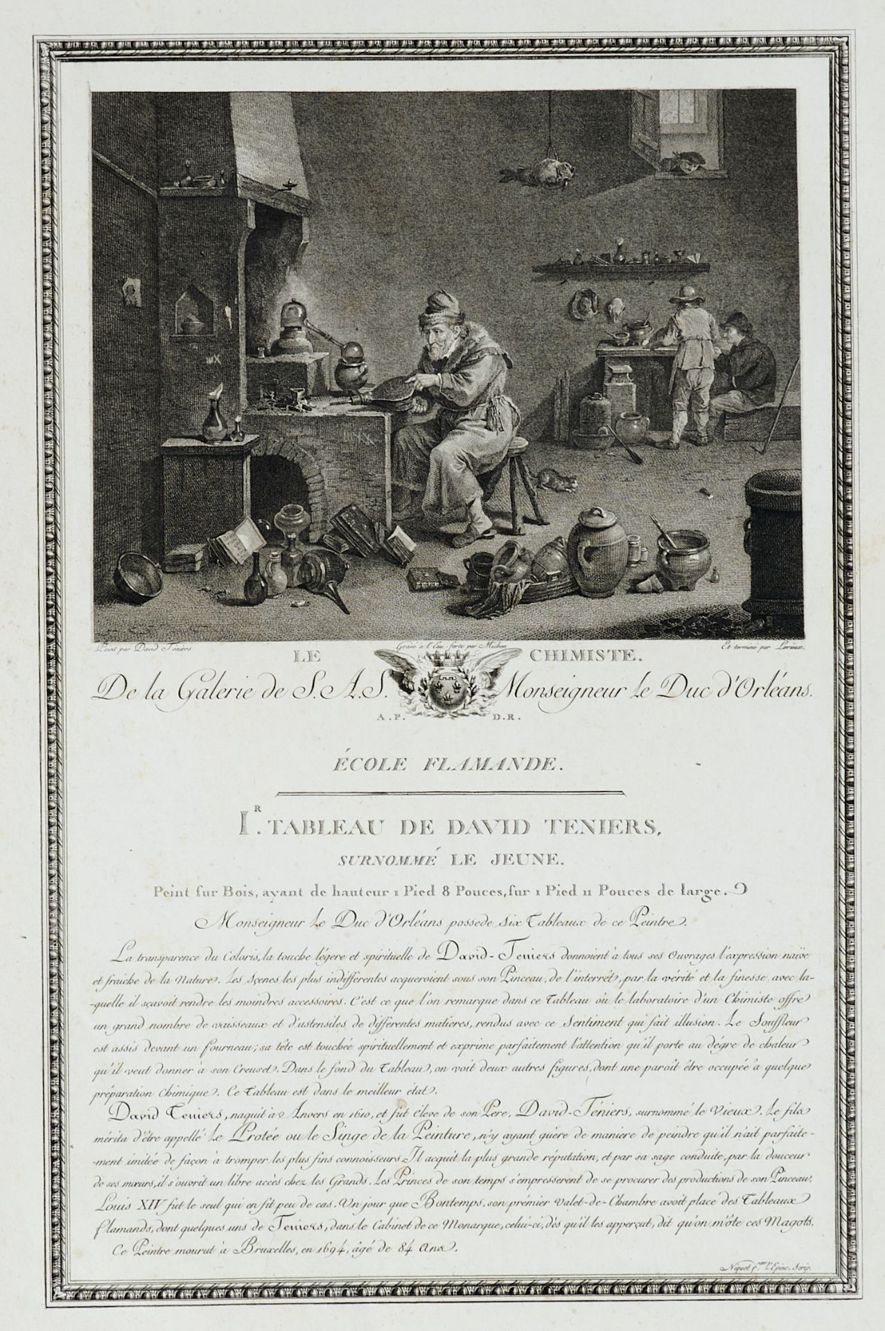Konvolut - Ca. 65 Kupferstiche aus "Galerie du Palais Royal gravée d'aprŐs les tableaux des - Image 6 of 12