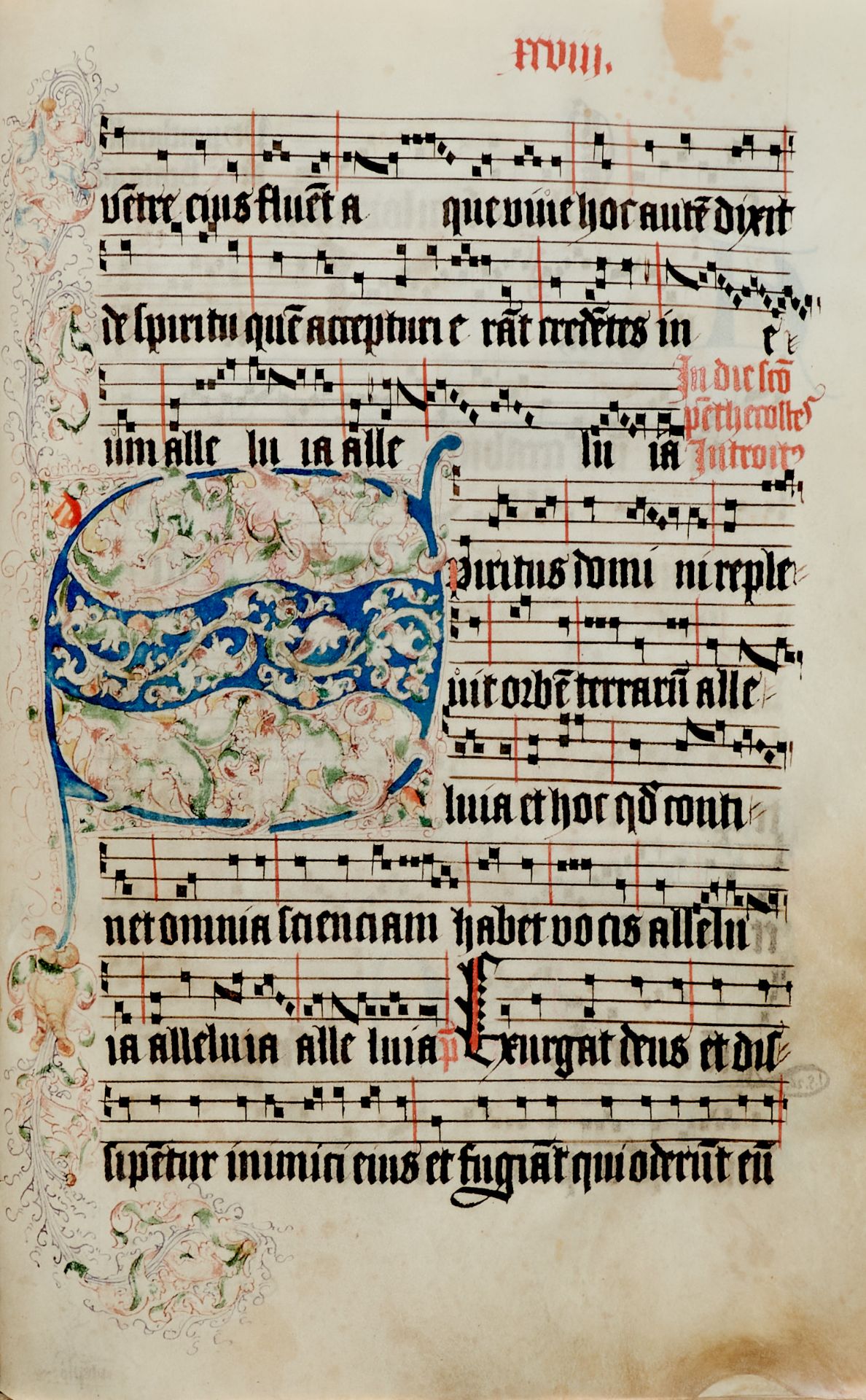 Graduale. Lateinische Handschrift auf Pergament. Wohl Böhmen, dat. 1526. Fol. (ca. 40,5 x 29 cm). - Bild 11 aus 25