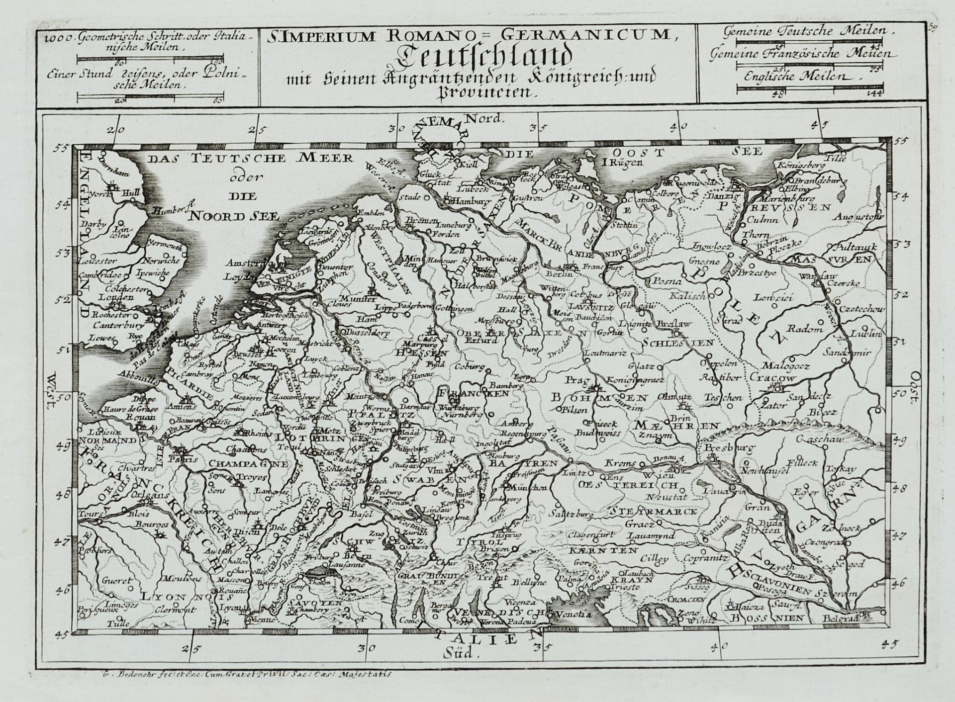 Konvolut - Ca. 70 Blätter, großtls. Kupferstiche des 17. und 18. Jhdts., von verschied. Stechern und - Bild 9 aus 12