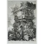 Italien Rom Piranesi - "Veduta di un Sepolcro fuori di Porta del Popolo sull'antica Via Cassia,