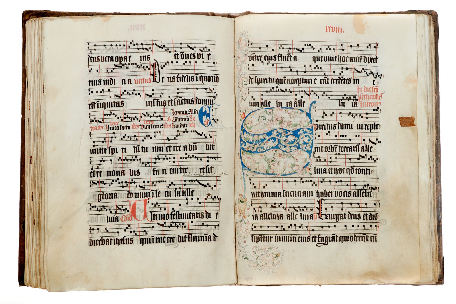 Graduale. Lateinische Handschrift auf Pergament. Wohl Böhmen, dat. 1526. Fol. (ca. 40,5 x 29 cm). - Bild 10 aus 25