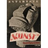 Nationalsozialismus Entartete Kunst. Führer durch die Ausstellung. Berlin, Vlg. für Kultur- und