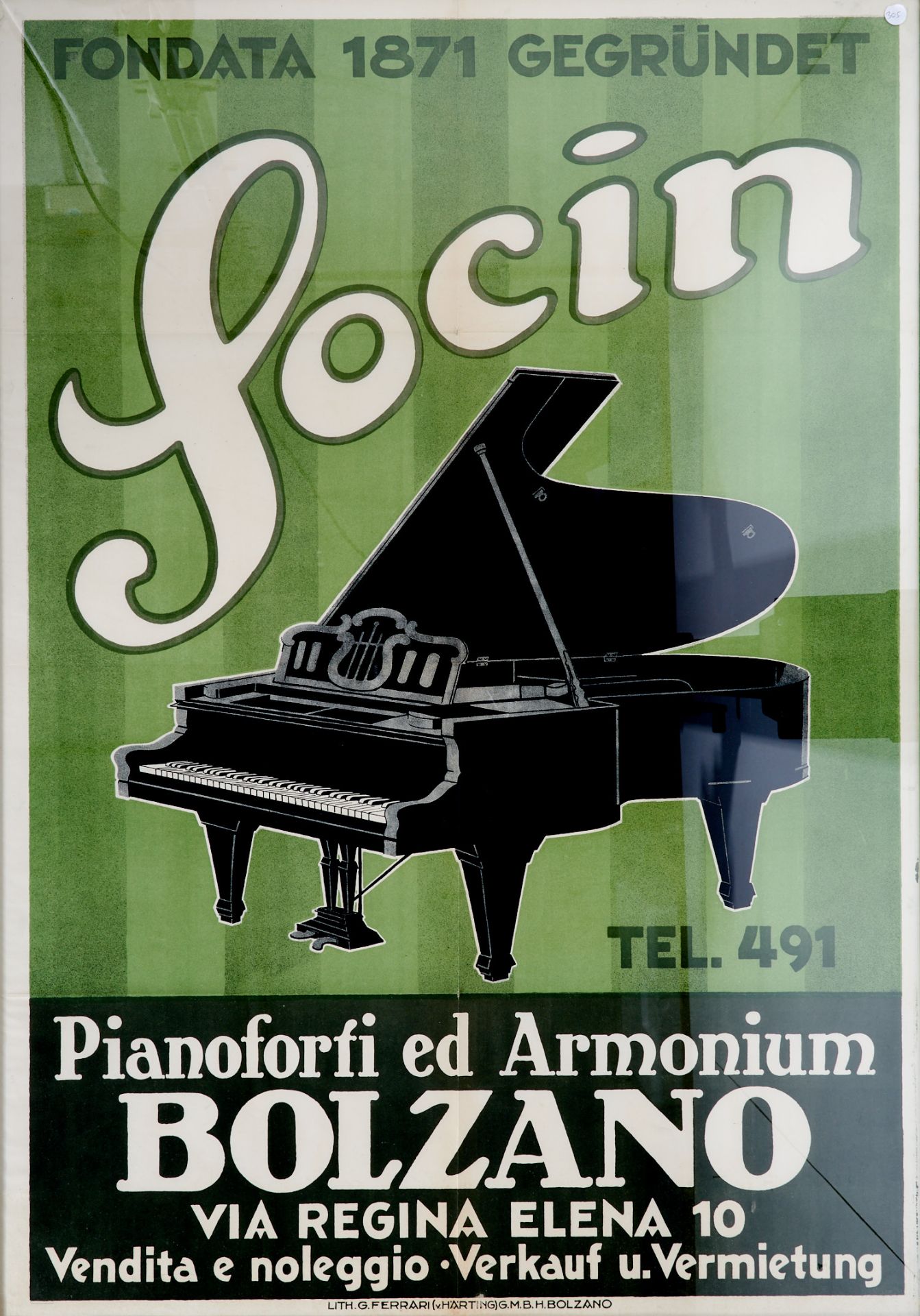 Plakate Tirol Sammlung - 3 Plakate. Ca. 1920-55. Verschied. Drucktechniken. Ca. 84 x 56 bis 99 x - Bild 5 aus 5