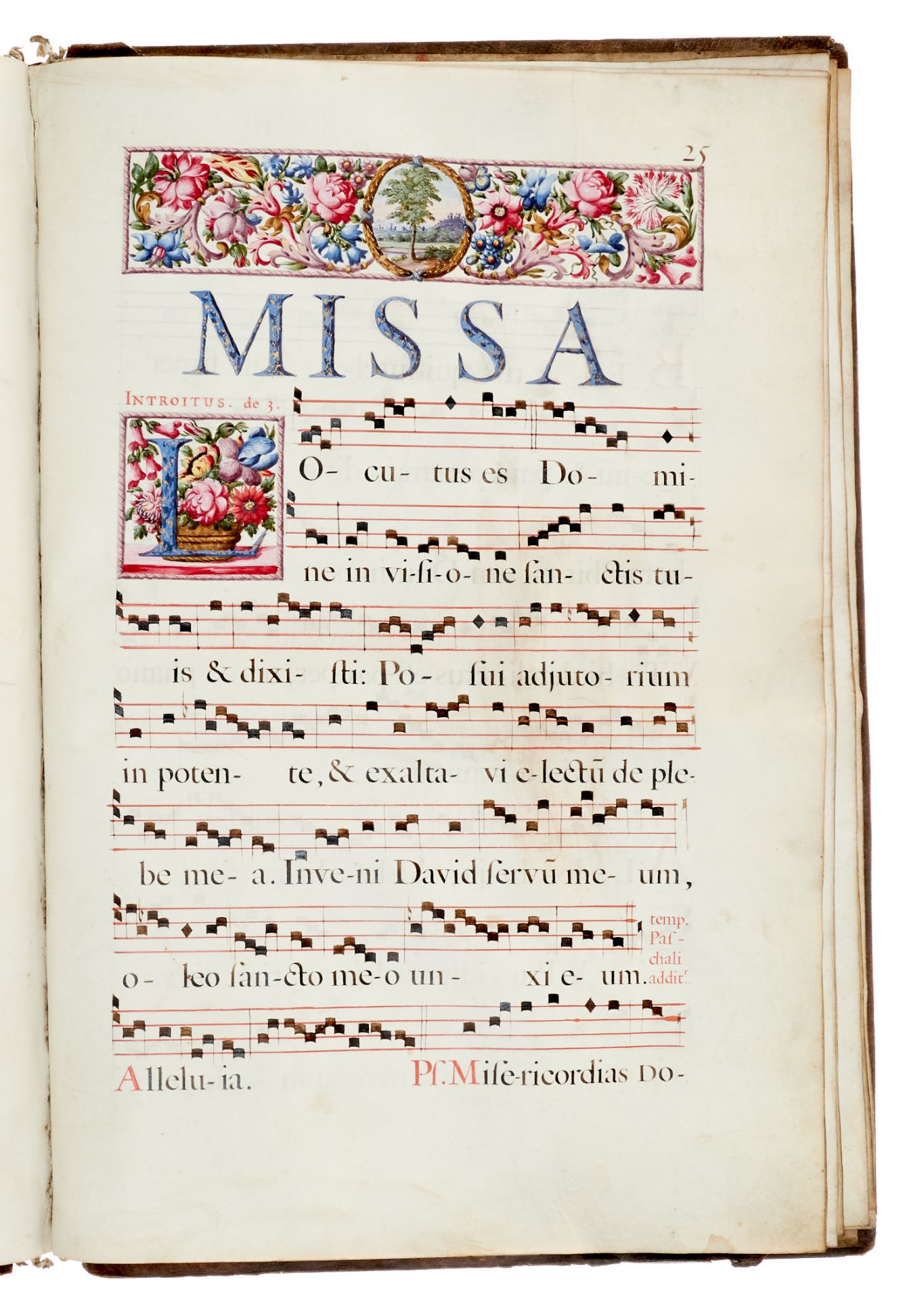 Antiphonar Paris "Officium Sancti Nicolai Mirensis Episc(opi). Scribebat D. Claudius Tissu - Bild 5 aus 7