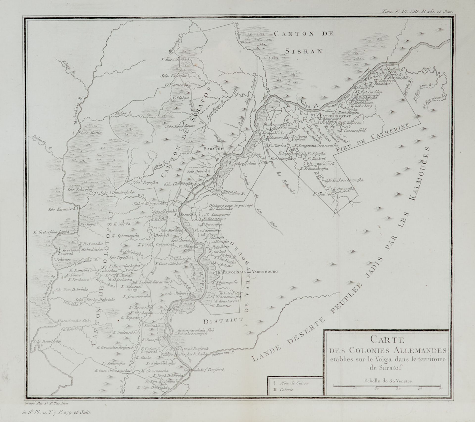 Österreich Tirol - "Atlas Tyrolensis". Übersichtskarte. Kupferstich von J. E. Mansfeld nach P. Anich - Image 2 of 4