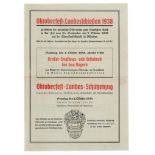 Bayern München Oktoberfest-Landesschiessen 1938 zu Ehren der Heimkehr Österreichs zum Deutschen