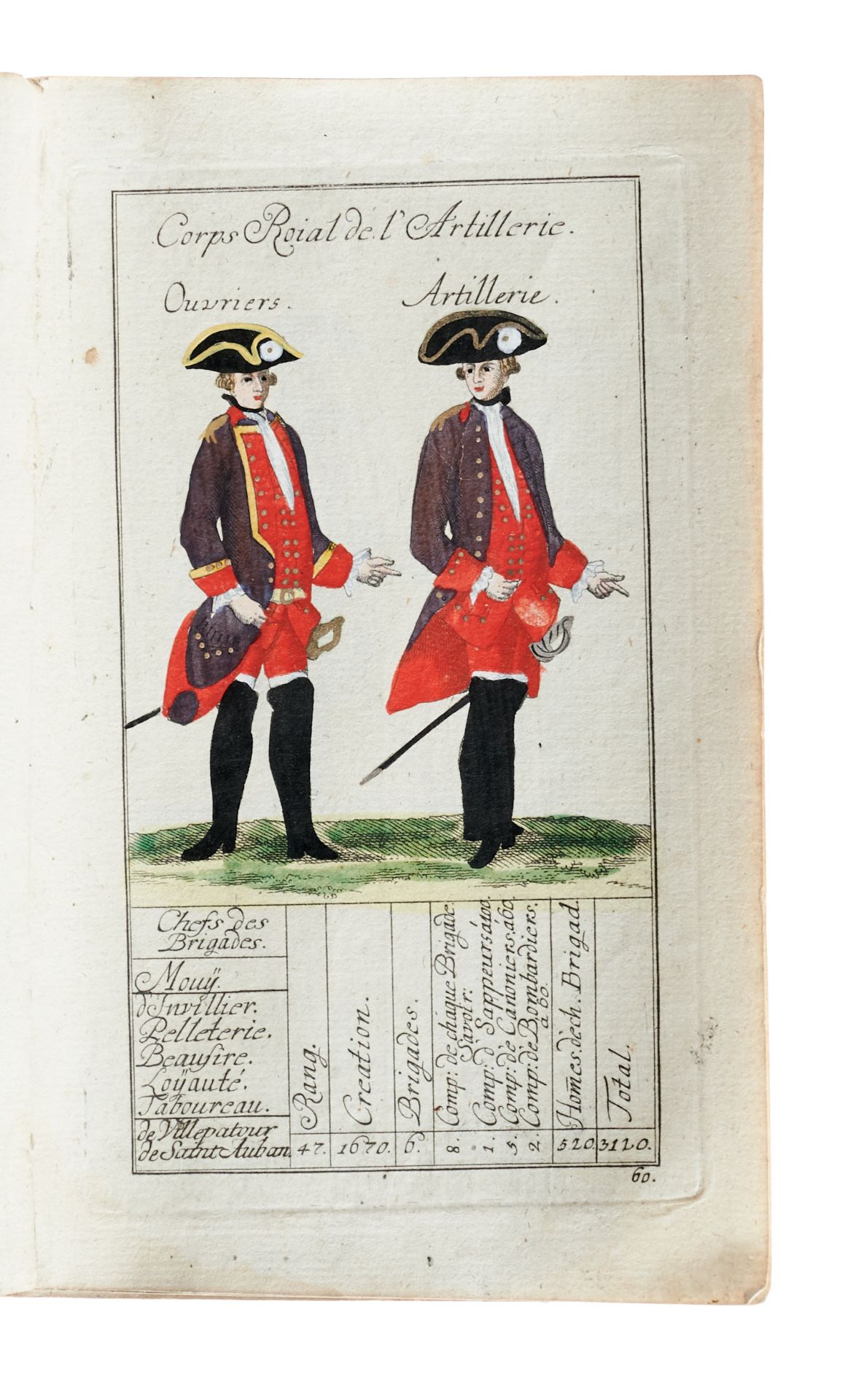 Militaria Uniformen Frankreich - Ca. 170 kolor. Kupfertafeln, meist mit Uniformen verschiedener - Bild 4 aus 5