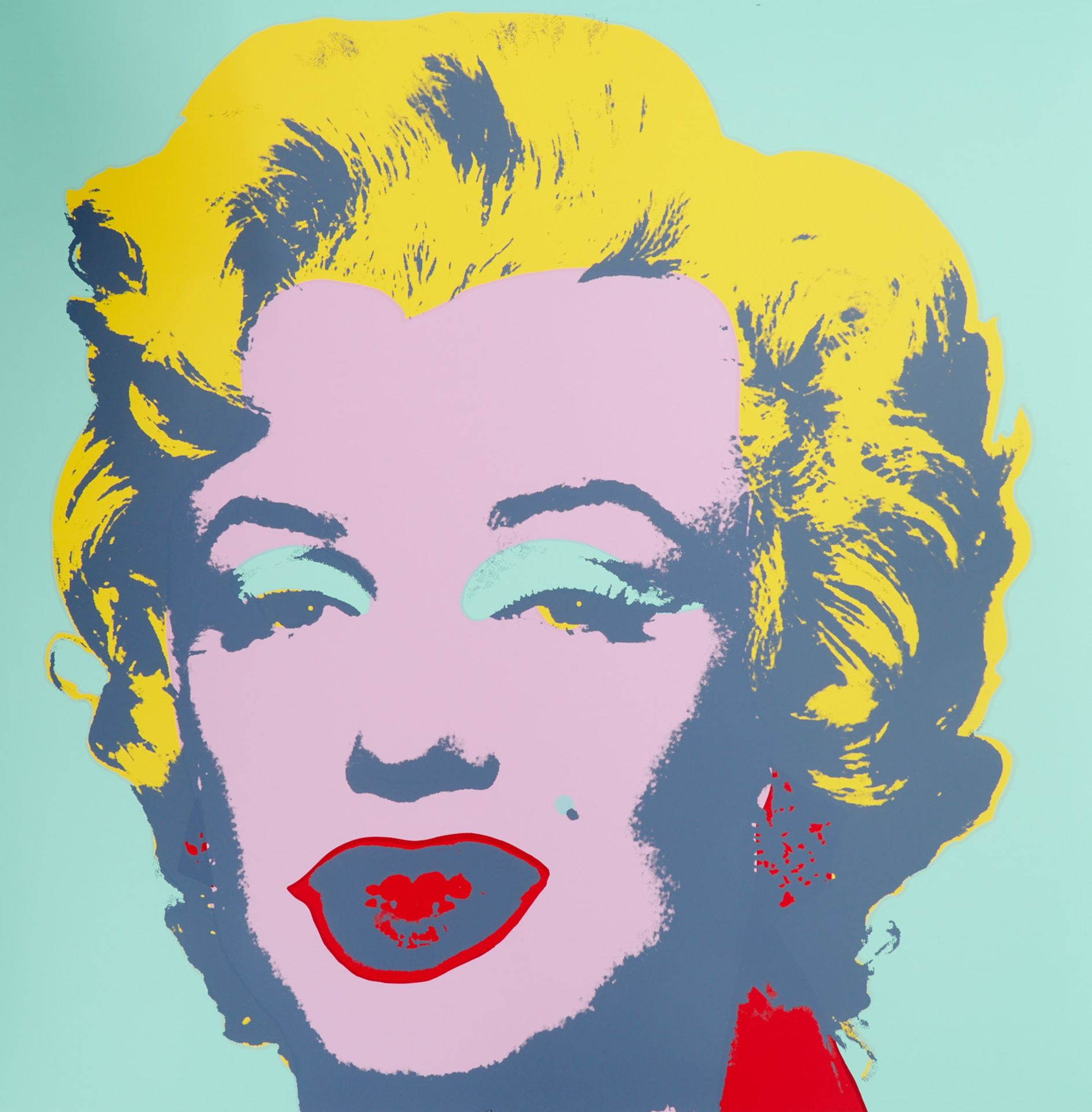 Warhol, Andy (Pittsburgh 1928-1987 New York; nach), Marilyn Monroe. 10 Farbserigraphien aus der - Image 2 of 8