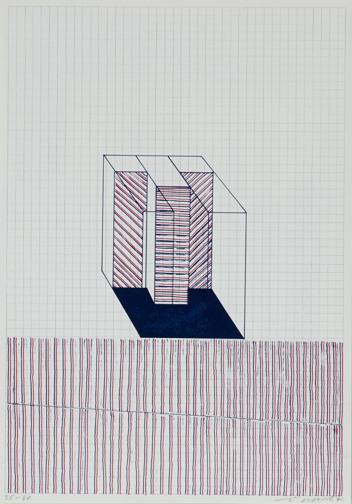 Eppich, Egon (Gottschee, Slowenien 1927-1982 Fürth), Ohne Titel. 6 Farblithographien. Jeweils sign.,