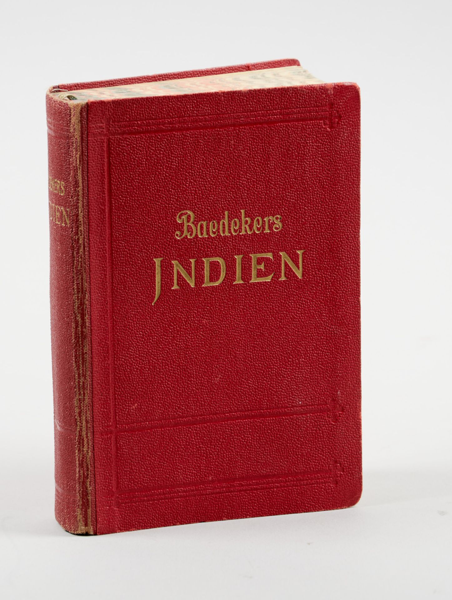 Baedeker Asien Indien. Handbuch für Reisende. Leipzig 1914. Mit 22 Karten, 33 Plänen und 8