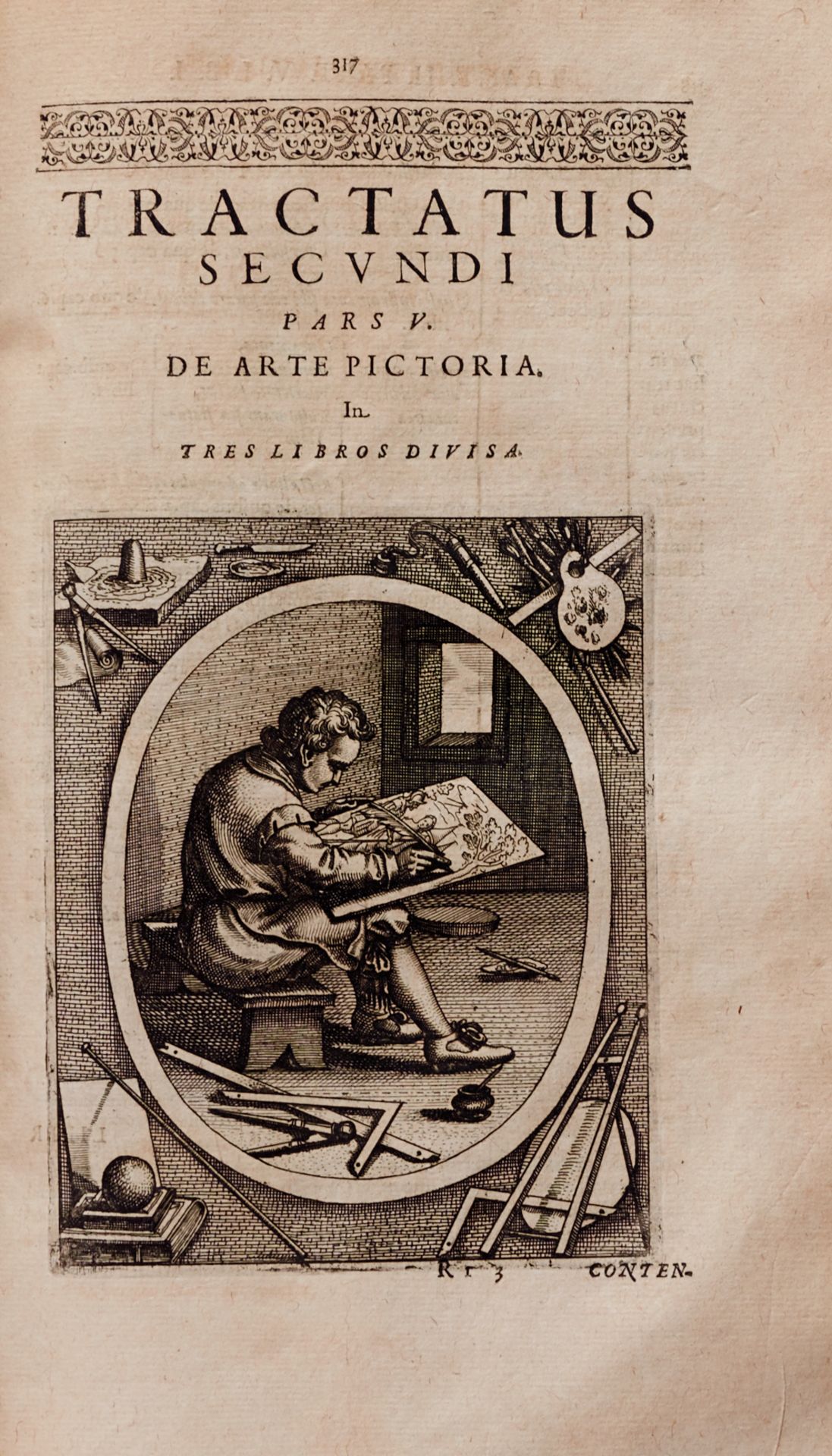 Fludd Sammlung des kompletten Werkes von Robert Fludd. 10 Werke mit 17 Tln. in 7 Bdn. 1617-38. - Bild 8 aus 9