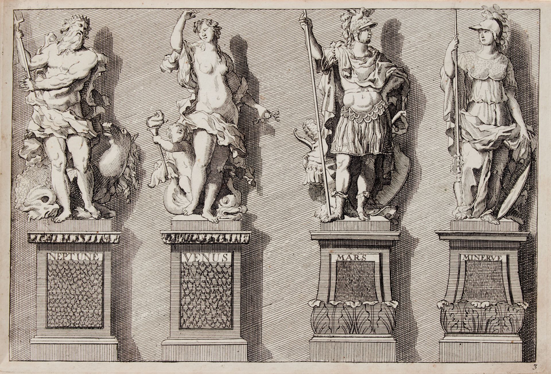 Bergmüller, Johann Georg (Türkheim 1688-1762 Augsburg), "Septem dona Spiritus sancti. Das ist Die - Image 5 of 6