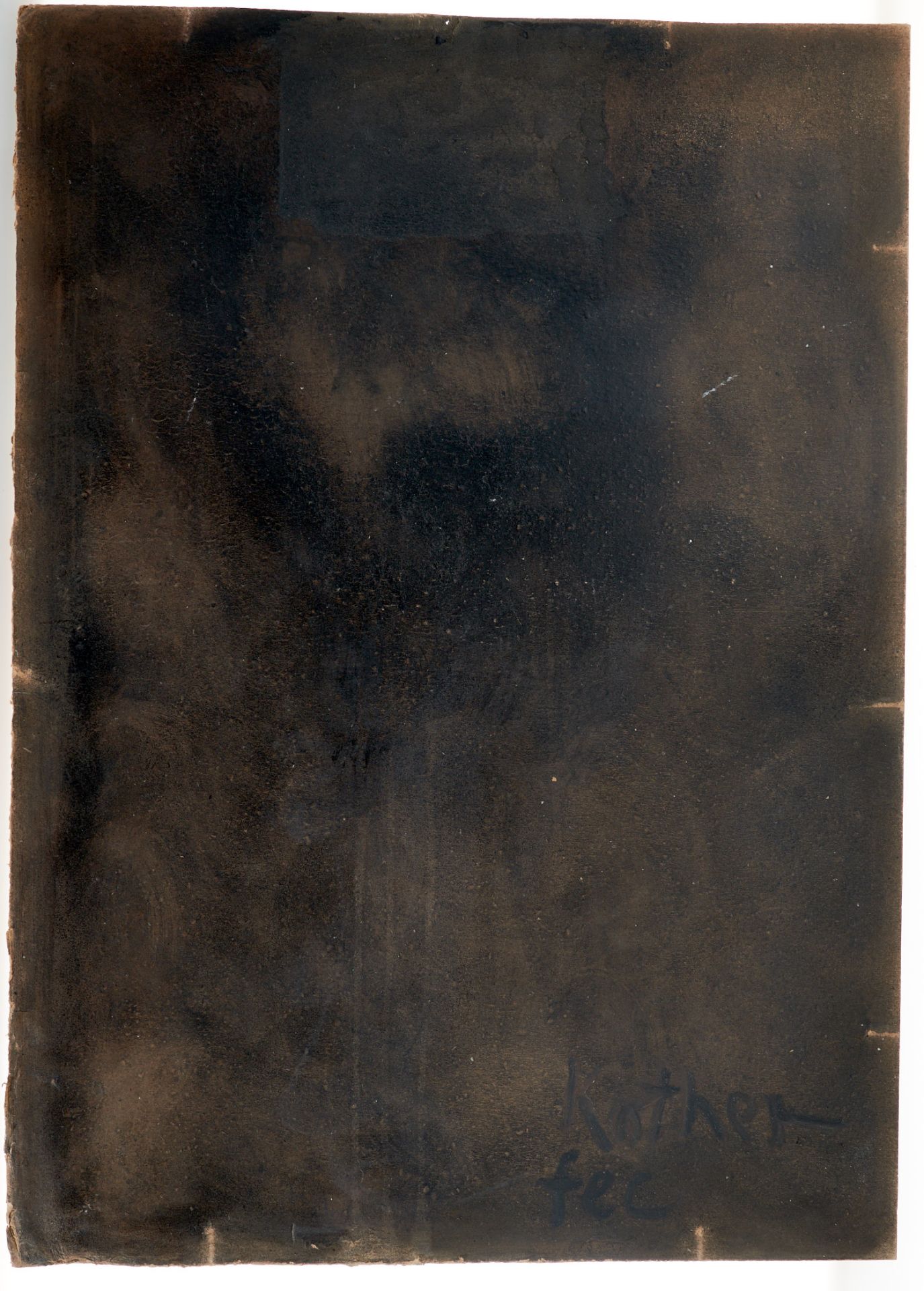Kother, Paul (1878-1963; nach), Zwei Mädchen. Öl auf Hartfaserplatte. Verso bez. "Kother fec.", - Bild 3 aus 3
