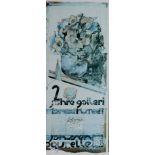 Plakate Janssen - 4 Plakate von Horst Janssen. Farboffsetdruck. Jeweils sign. Ca. 57 x 24 bis 80 x