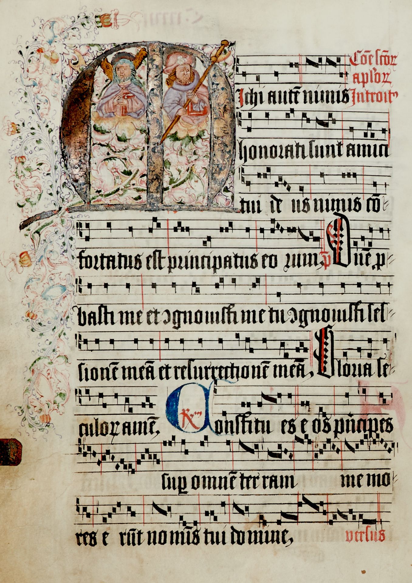 Graduale. Lateinische Handschrift auf Pergament. Wohl Böhmen, dat. 1526. Fol. (ca. 40,5 x 29 cm). - Bild 16 aus 25