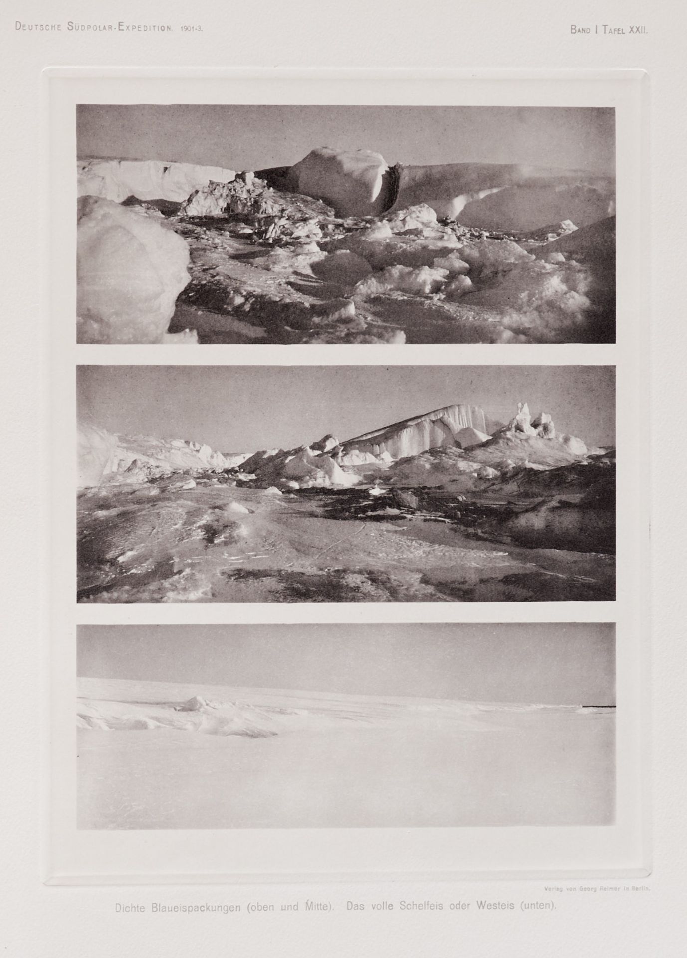 Arktis und Antarktis Komplette Reihe Drygalski, E. von, Deutsche Südpolar-Expedition 1901-1903 im - Bild 3 aus 7