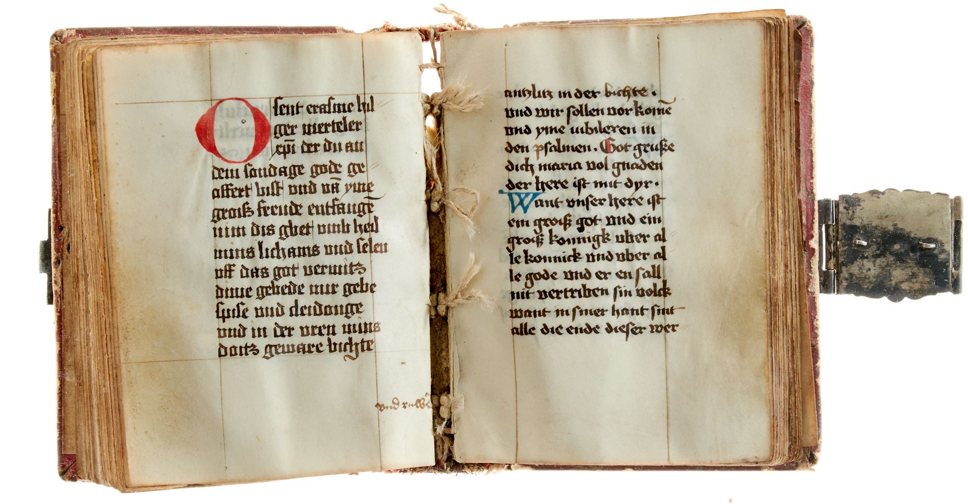 Deutsches Stundenbuch. Deutsche Handschrift auf Pergament. Wohl Südwestdeutschland, dat. 1481. Ca. - Image 7 of 9