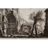 Italien Rom Piranesi - "Veduta dell'arco di Tito". Radierung von G. B. Piranesi, bei Firmin-Didot in